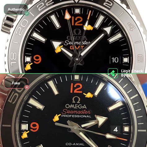 fake omega seamaster orange|how to identify omega watch.